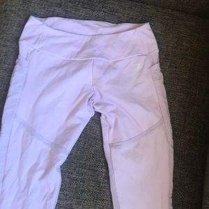Gymshark simply mesh lilac leggings